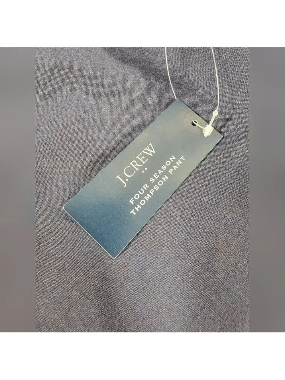 J. Crew Blue Dress Trousers with Formal Style and Straight Leg Cut